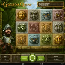 Wonderluck - Gonzo's Quest Slot Game - NetEnt